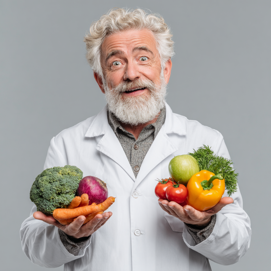 Tapasztalt dietetikus tanácsot ad idős nőnek